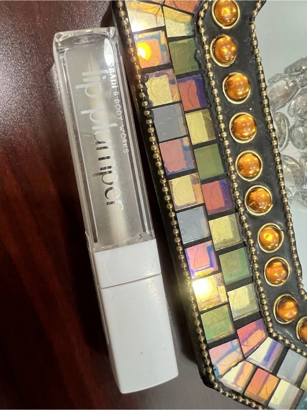 Bath & Body Works White Clear Lip Plumper